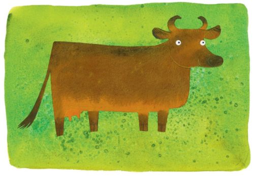 Cow card Alison Lester SCAD